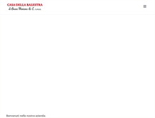Tablet Screenshot of casadellabalestra.com
